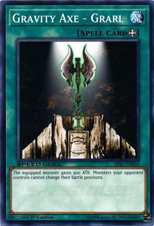 Gravity Axe - Grarl [SBSC-EN039] Common | Jomio and Rueliete's Cards and Comics
