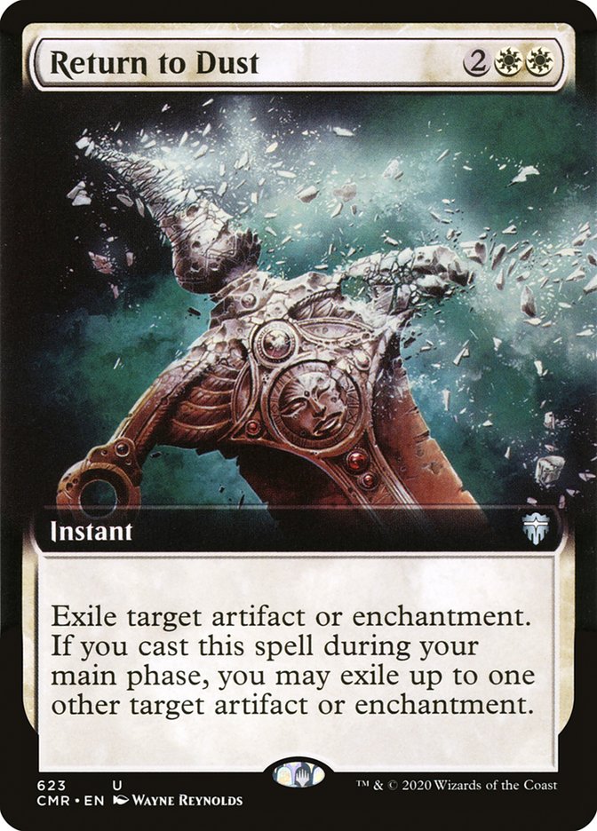 Return to Dust (Extended Art) [Commander Legends] | Jomio and Rueliete's Cards and Comics