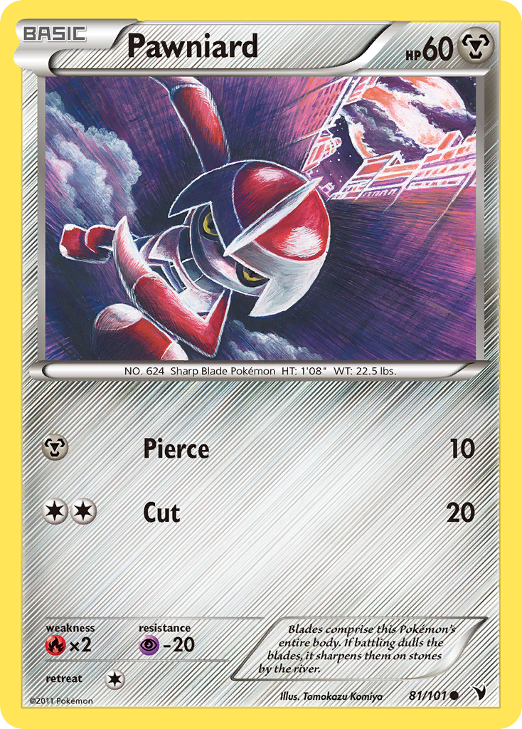 Pawniard (81/101) [Black & White: Noble Victories] | Jomio and Rueliete's Cards and Comics
