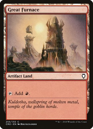 Great Furnace [Commander Anthology Volume II] | Jomio and Rueliete's Cards and Comics