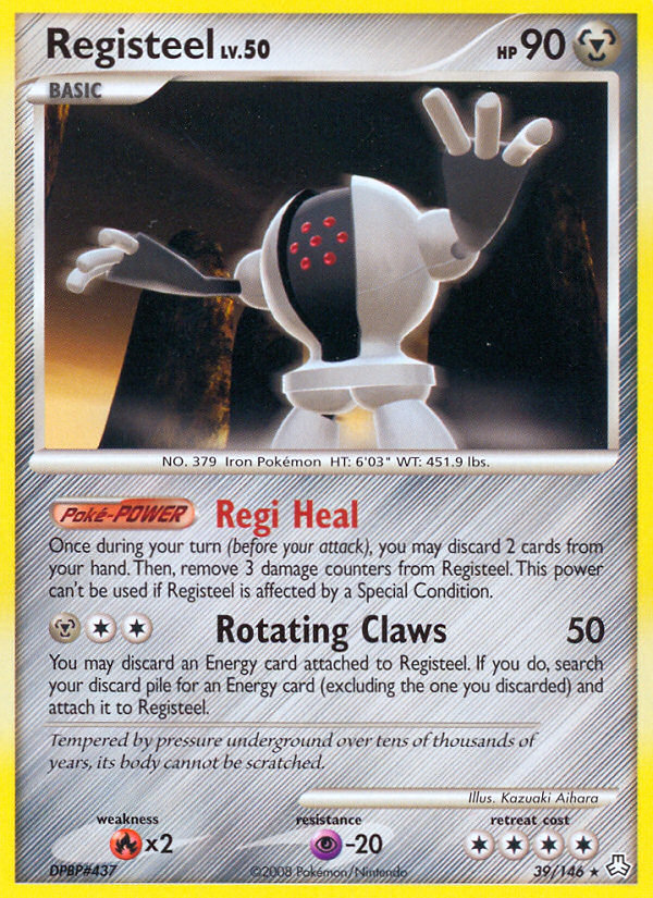 Registeel (39/146) [Diamond & Pearl: Legends Awakened] | Jomio and Rueliete's Cards and Comics