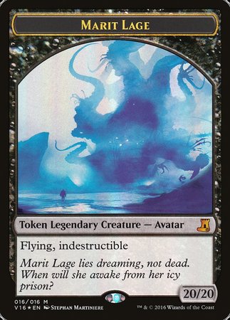 Marit Lage Token [From the Vault: Lore] | Jomio and Rueliete's Cards and Comics
