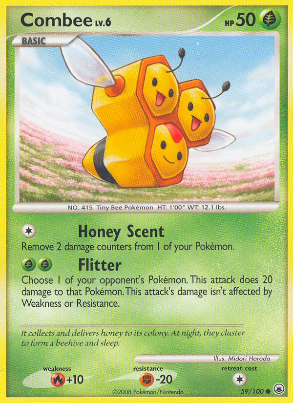 Combee (59/100) [Diamond & Pearl: Majestic Dawn] | Jomio and Rueliete's Cards and Comics