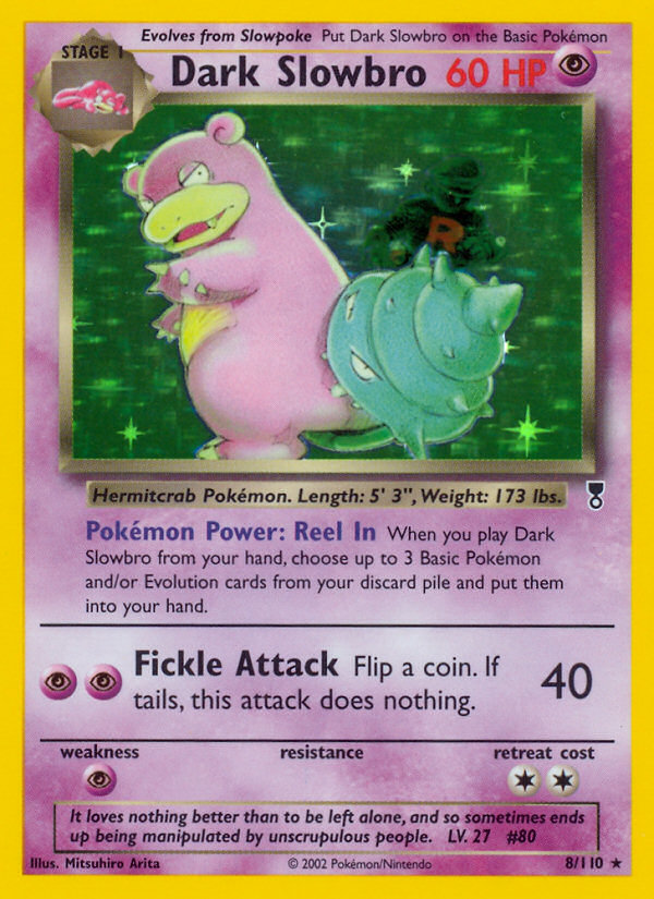 Dark Slowbro (8/110) [Legendary Collection] | Jomio and Rueliete's Cards and Comics