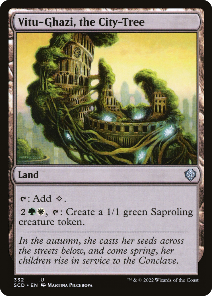 Vitu-Ghazi, the City-Tree [Starter Commander Decks] | Jomio and Rueliete's Cards and Comics