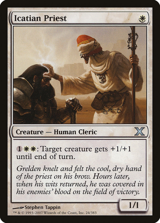Icatian Priest [Tenth Edition] | Jomio and Rueliete's Cards and Comics
