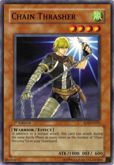 Chain Thrasher [SOI-EN015] Common | Jomio and Rueliete's Cards and Comics