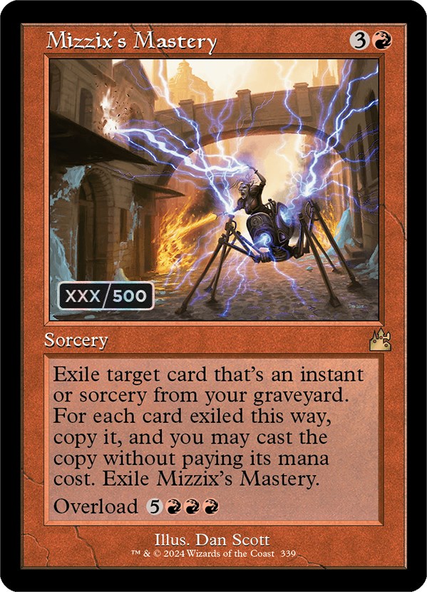 Mizzix's Mastery (Retro) (Serialized) [Ravnica Remastered] | Jomio and Rueliete's Cards and Comics