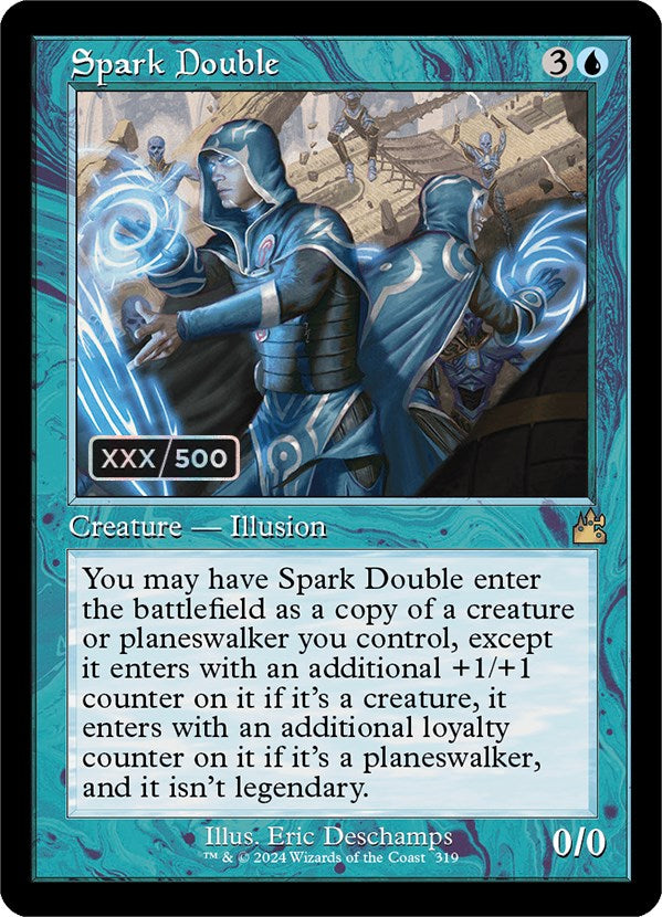 Spark Double (Retro) (Serialized) [Ravnica Remastered] | Jomio and Rueliete's Cards and Comics