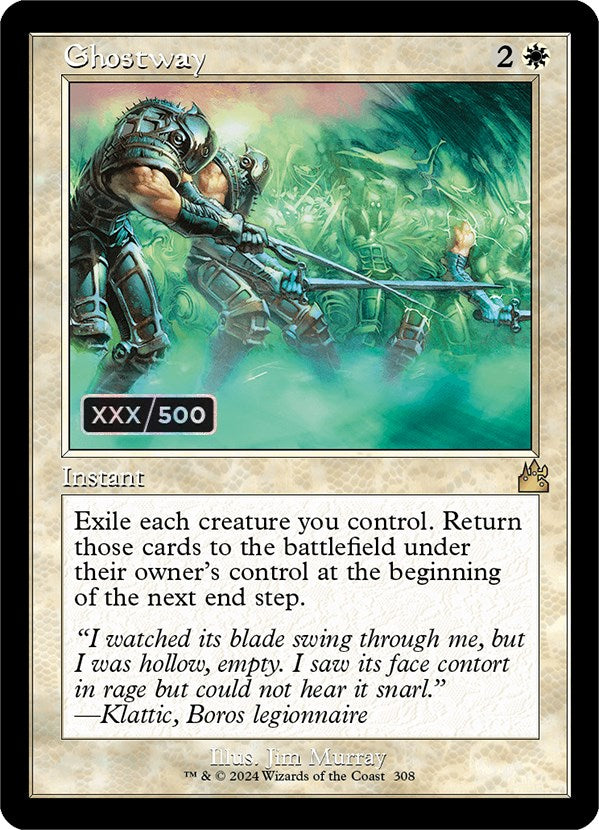 Ghostway (Retro) (Serialized) [Ravnica Remastered] | Jomio and Rueliete's Cards and Comics