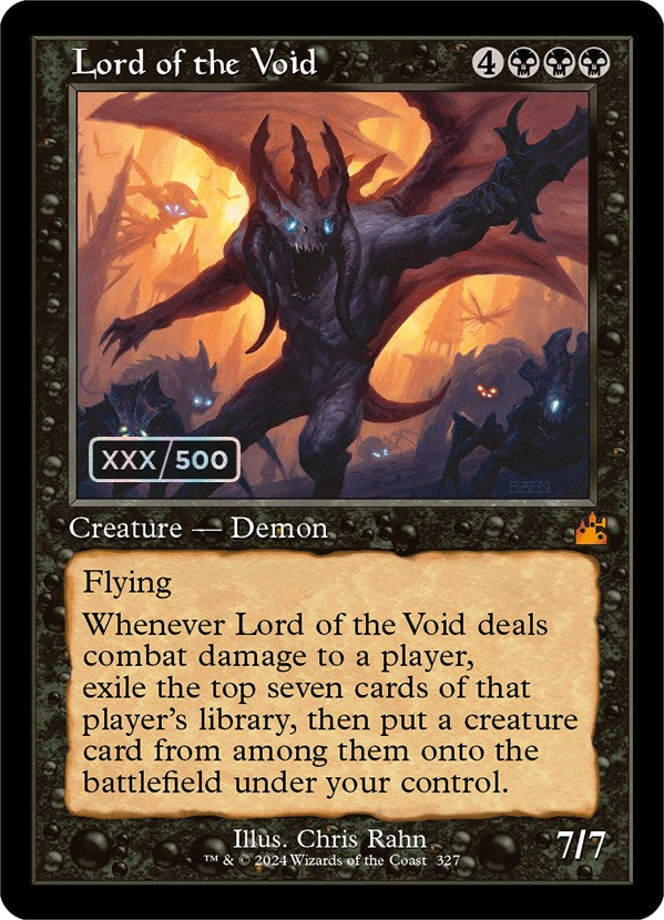 Lord of the Void (Retro) (Serialized) [Ravnica Remastered] | Jomio and Rueliete's Cards and Comics