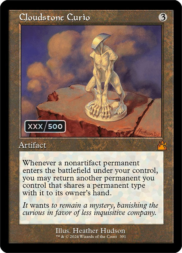 Cloudstone Curio (Retro) (Serialized) [Ravnica Remastered] | Jomio and Rueliete's Cards and Comics