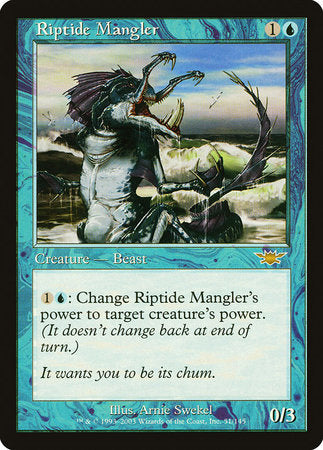 Riptide Mangler [Legions] | Jomio and Rueliete's Cards and Comics
