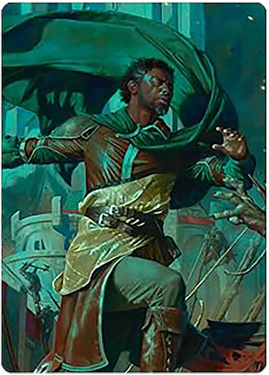 Aragorn, Hornburg Hero Art Card [The Lord of the Rings: Tales of Middle-earth Art Series] | Jomio and Rueliete's Cards and Comics