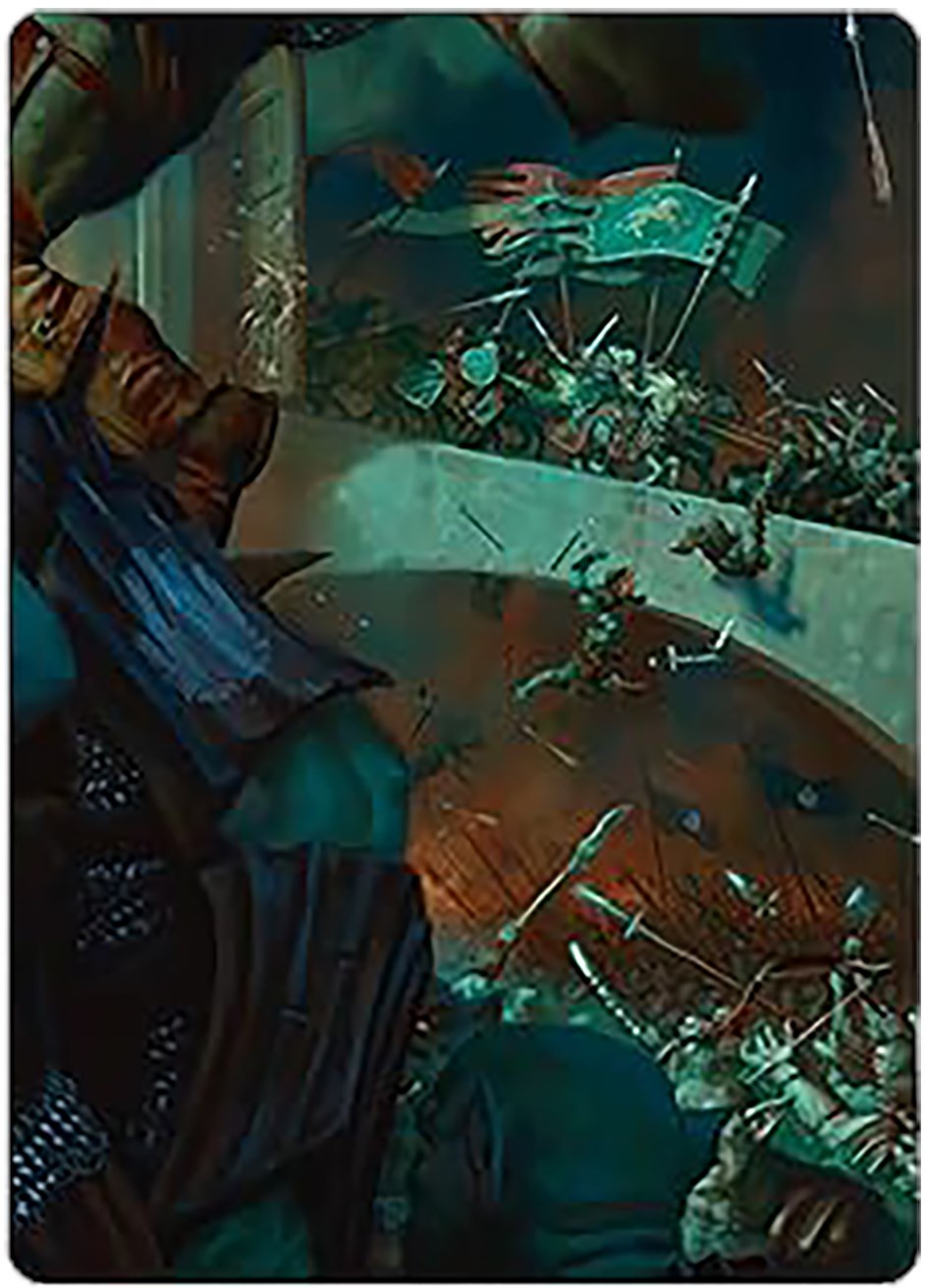 Rohirrim Chargers Art Card [The Lord of the Rings: Tales of Middle-earth Art Series] | Jomio and Rueliete's Cards and Comics