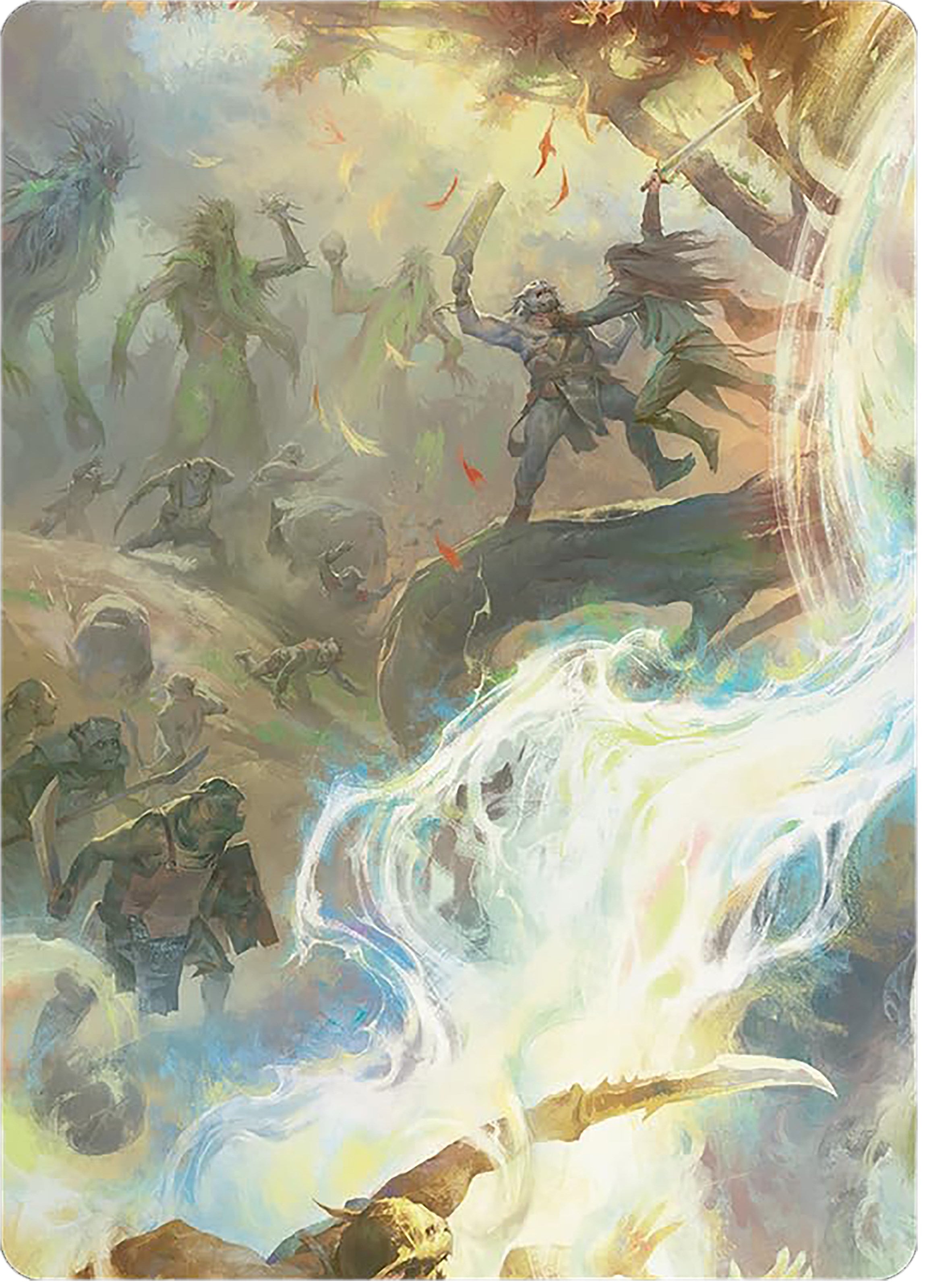 Arboreal Alliance Art Card [The Lord of the Rings: Tales of Middle-earth Art Series] | Jomio and Rueliete's Cards and Comics