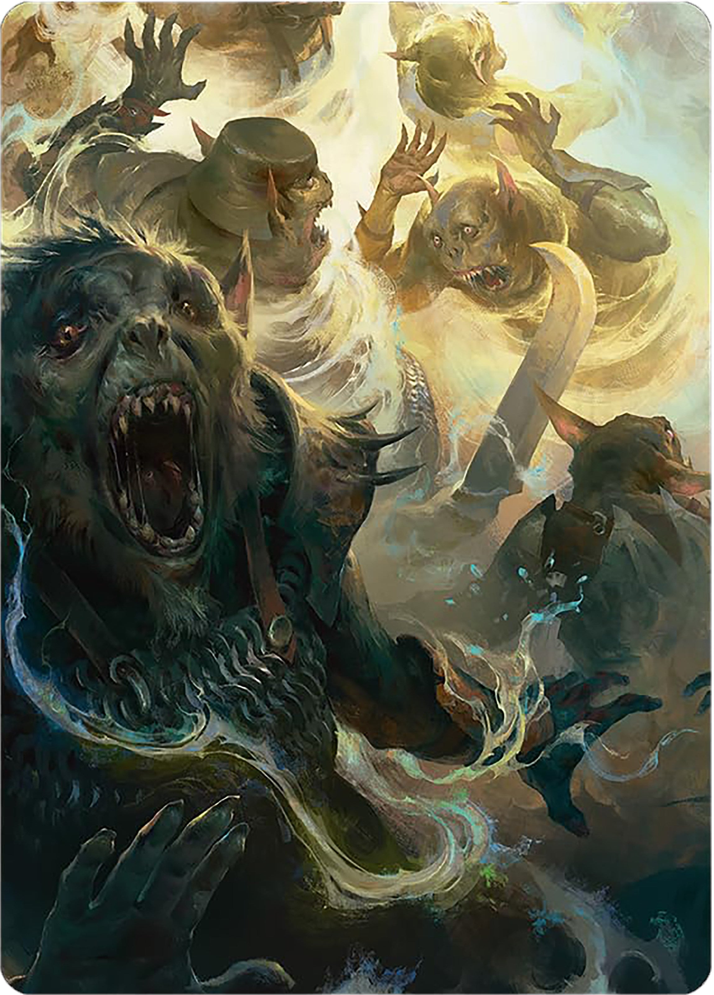 Galadriel's Dismissal Art Card [The Lord of the Rings: Tales of Middle-earth Art Series] | Jomio and Rueliete's Cards and Comics