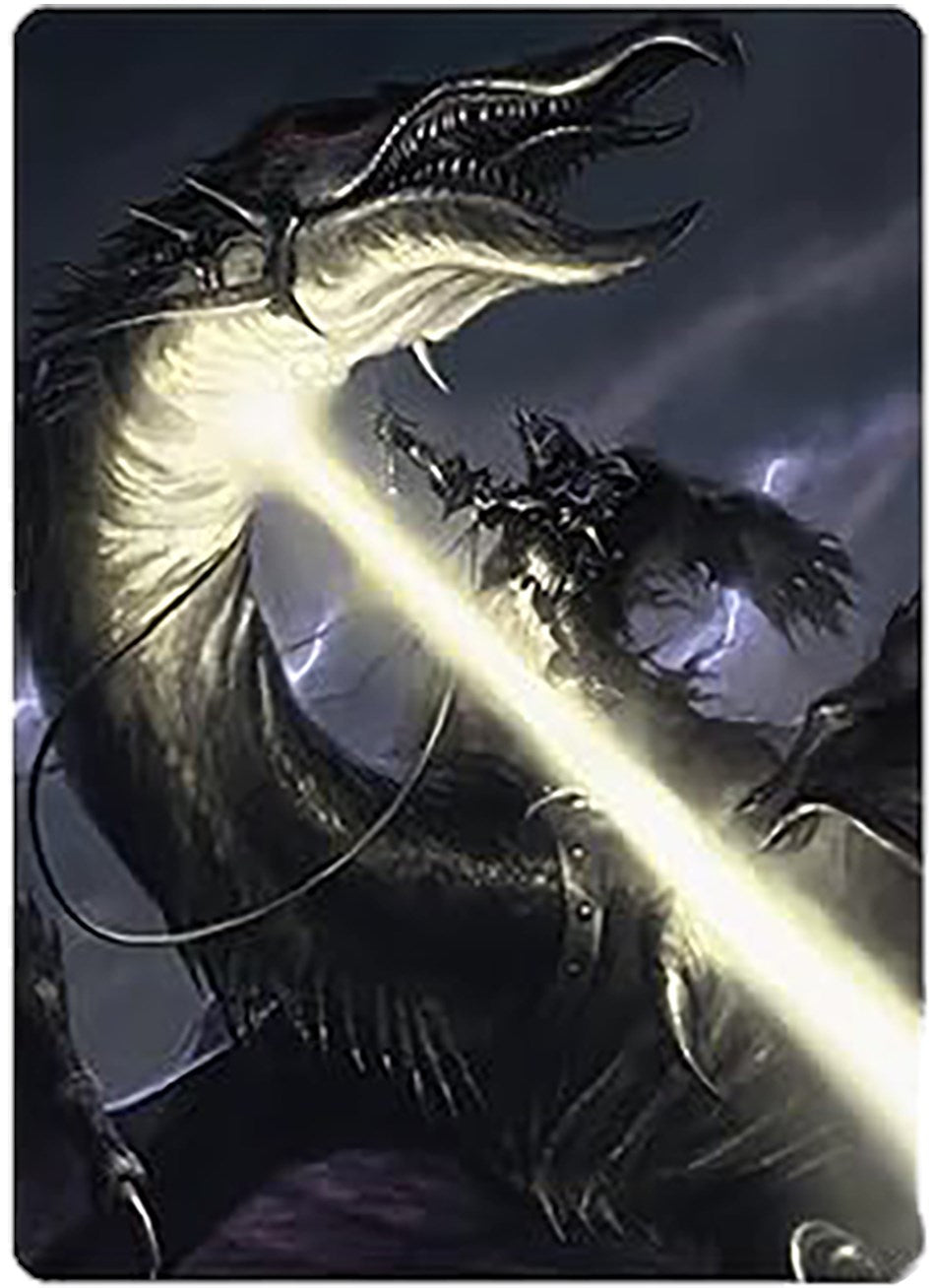 Olorin's Searing Light Art Card [The Lord of the Rings: Tales of Middle-earth Art Series] | Jomio and Rueliete's Cards and Comics