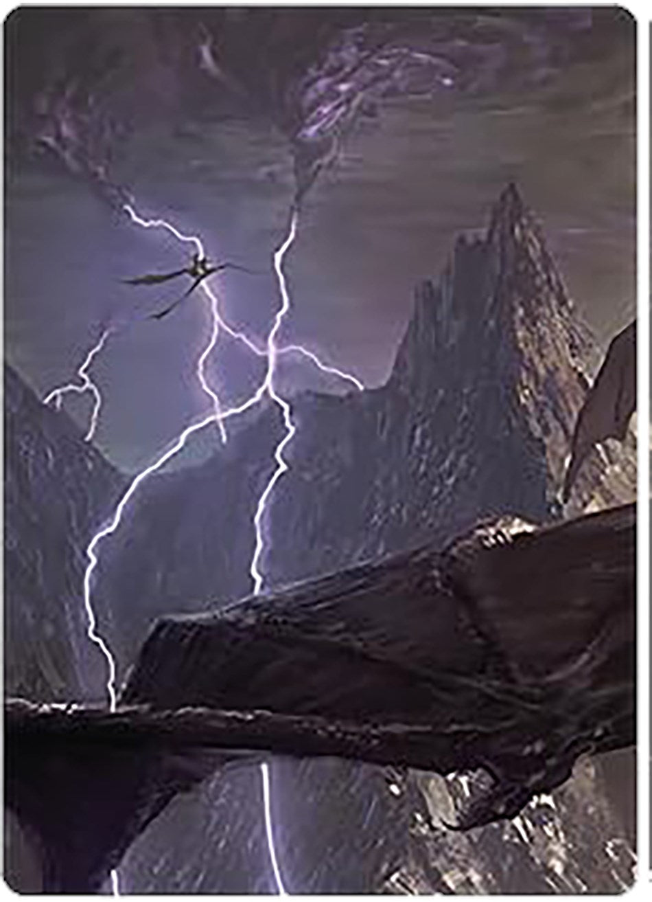Call Forth the Tempest Art Card [The Lord of the Rings: Tales of Middle-earth Art Series] | Jomio and Rueliete's Cards and Comics