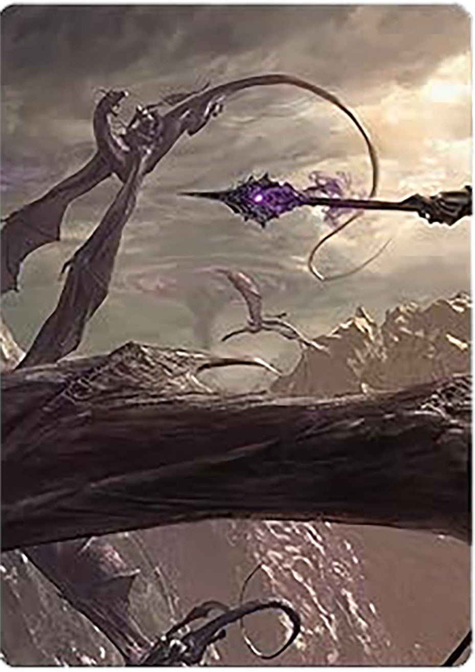 Nazgul Battle-Mace Art Card [The Lord of the Rings: Tales of Middle-earth Art Series] | Jomio and Rueliete's Cards and Comics