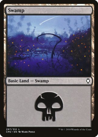 Swamp (297) [Commander Anthology Volume II] | Jomio and Rueliete's Cards and Comics