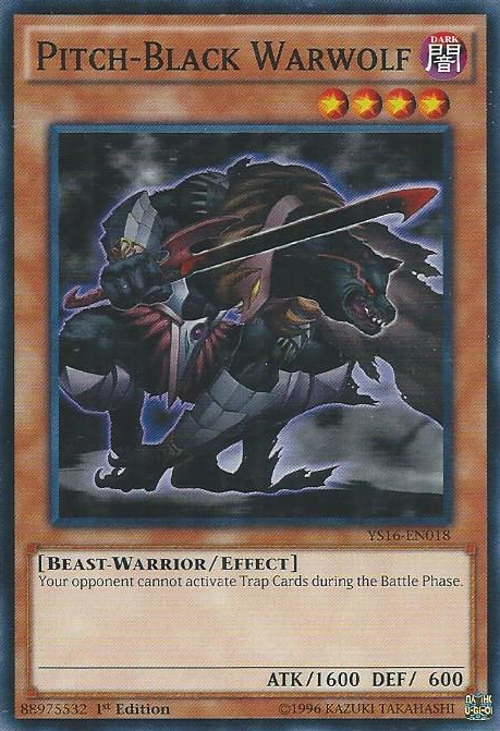 Pitch-Black Warwolf [YS16-EN018] Common | Jomio and Rueliete's Cards and Comics