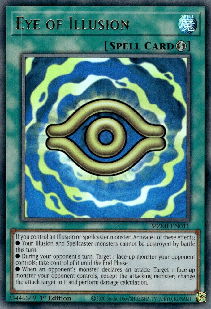 Eye of Illusion [MZMI-EN011] Ultra Rare | Jomio and Rueliete's Cards and Comics