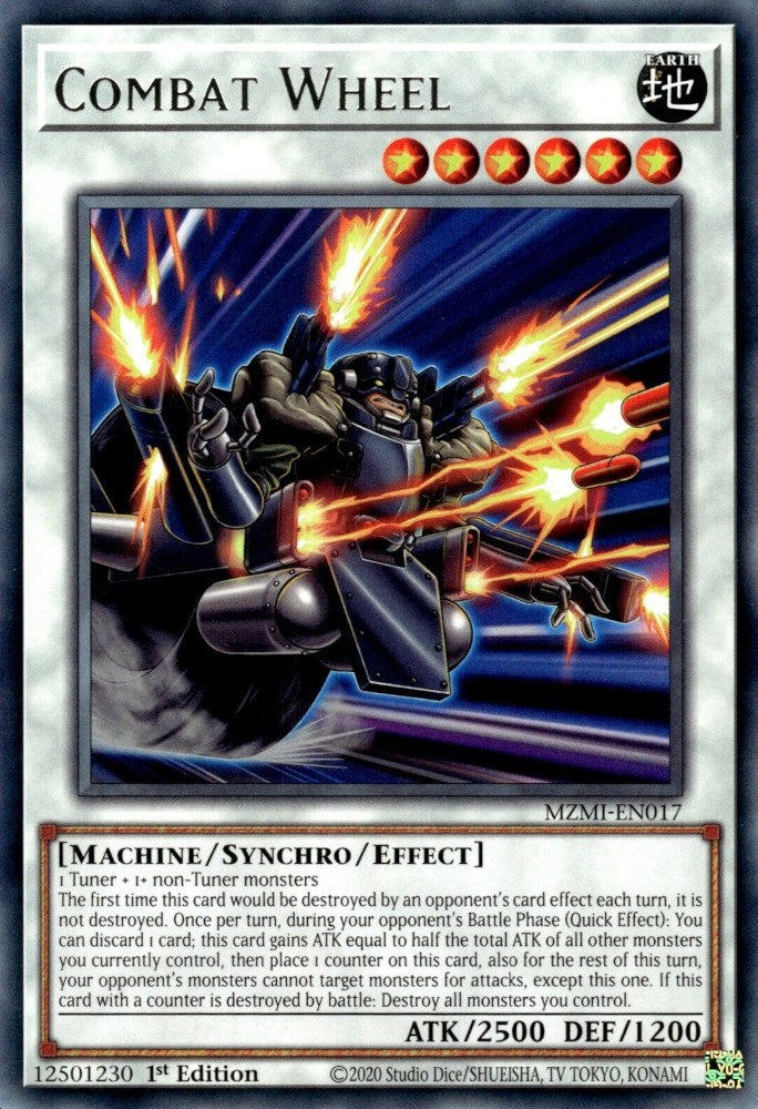 Combat Wheel [MZMI-EN017] Rare | Jomio and Rueliete's Cards and Comics