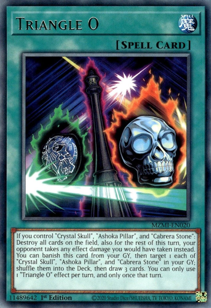 Triangle O [MZMI-EN020] Rare | Jomio and Rueliete's Cards and Comics