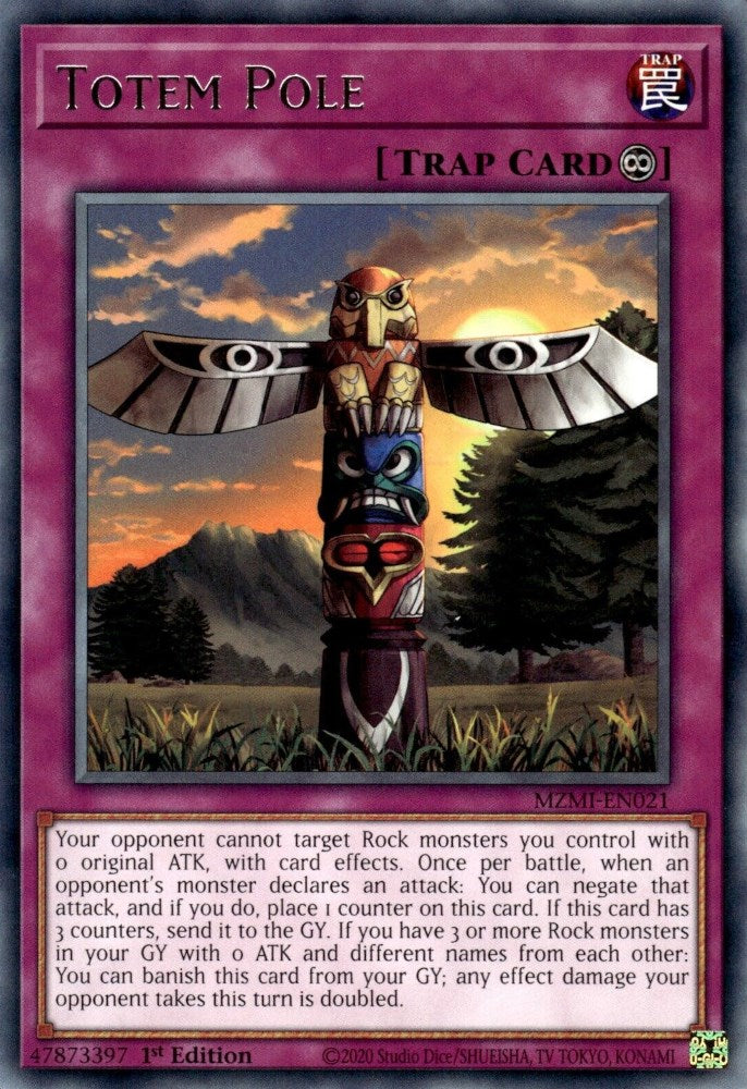 Totem Pole [MZMI-EN021] Rare | Jomio and Rueliete's Cards and Comics