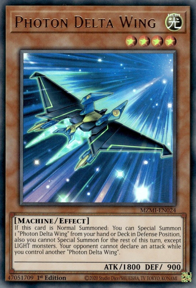 Photon Delta Wing [MZMI-EN024] Ultra Rare | Jomio and Rueliete's Cards and Comics