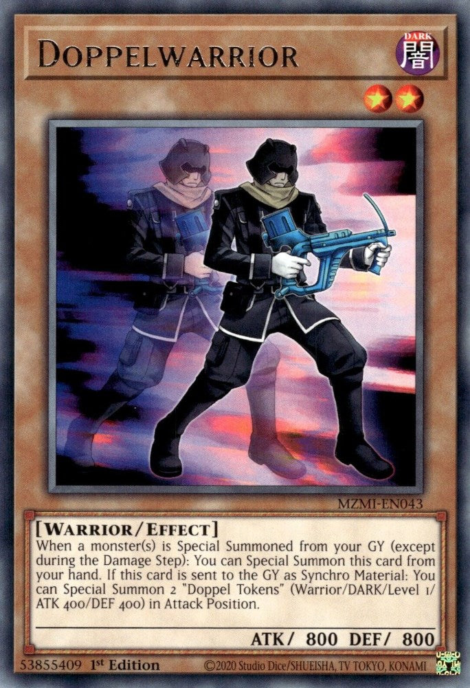 Doppelwarrior [MZMI-EN043] Rare | Jomio and Rueliete's Cards and Comics