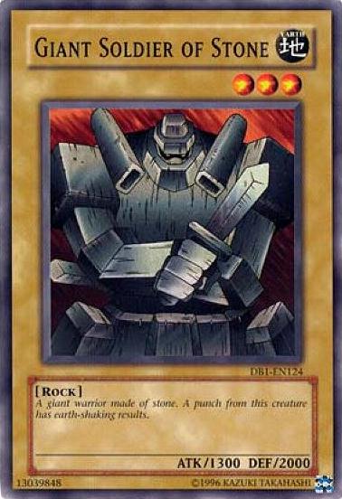Giant Soldier of Stone [DB1-EN124] Common | Jomio and Rueliete's Cards and Comics