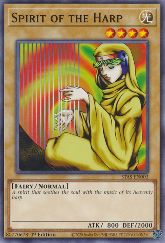 Spirit of the Harp [STAS-EN003] Common | Jomio and Rueliete's Cards and Comics