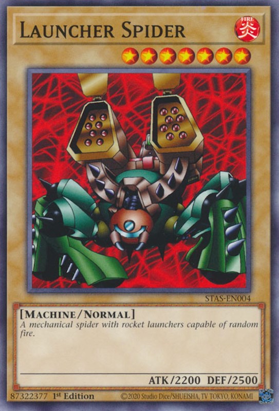 Launcher Spider [STAS-EN004] Common | Jomio and Rueliete's Cards and Comics