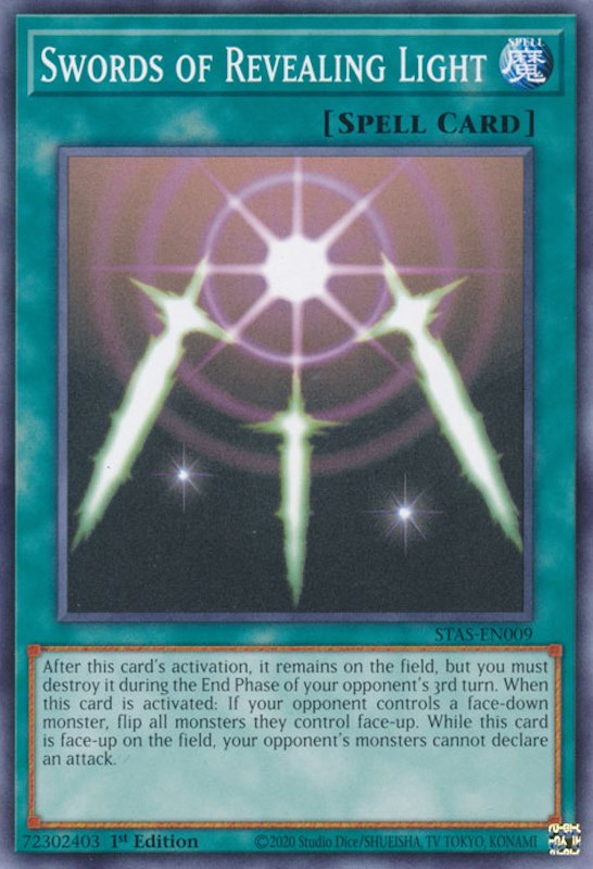 Swords of Revealing Light [STAS-EN009] Common | Jomio and Rueliete's Cards and Comics