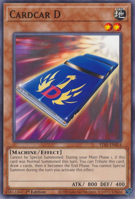 Cardcar D [STAS-EN014] Common | Jomio and Rueliete's Cards and Comics
