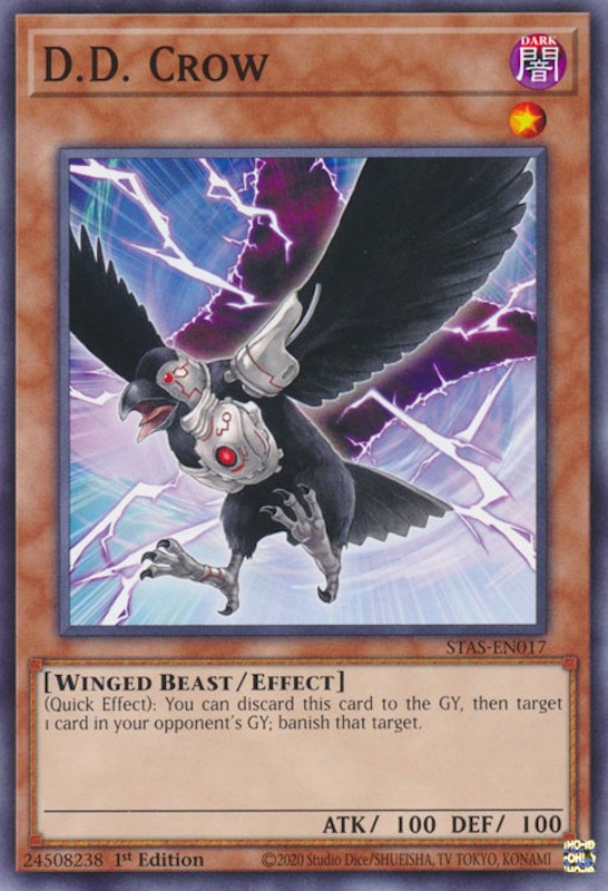 D.D. Crow [STAS-EN017] Common | Jomio and Rueliete's Cards and Comics