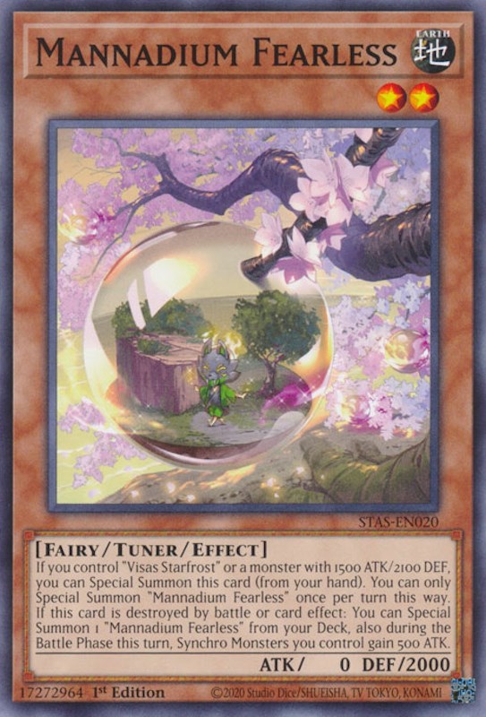 Mannadium Fearless [STAS-EN020] Common | Jomio and Rueliete's Cards and Comics