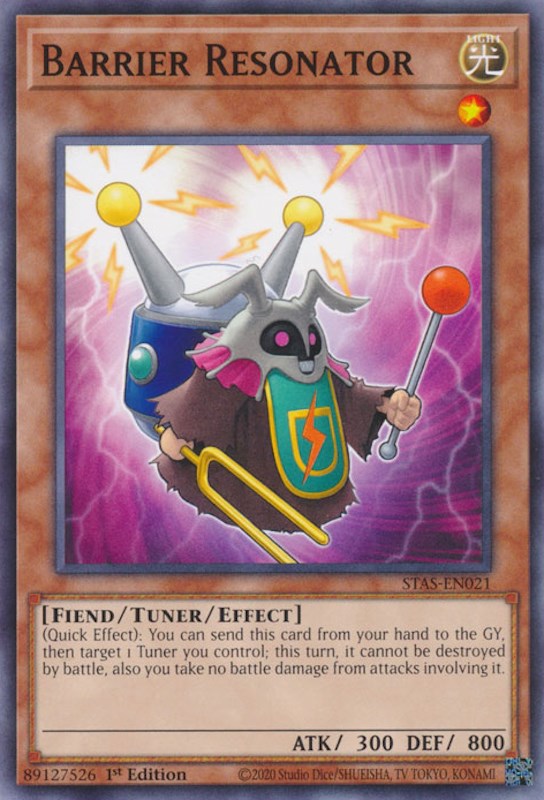 Barrier Resonator [STAS-EN021] Common | Jomio and Rueliete's Cards and Comics