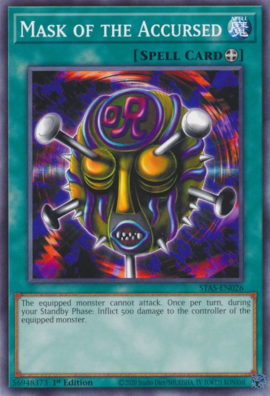 Mask of the Accursed [STAS-EN026] Common | Jomio and Rueliete's Cards and Comics