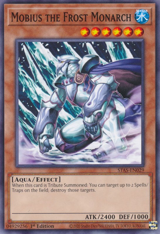 Mobius the Frost Monarch [STAS-EN029] Common | Jomio and Rueliete's Cards and Comics