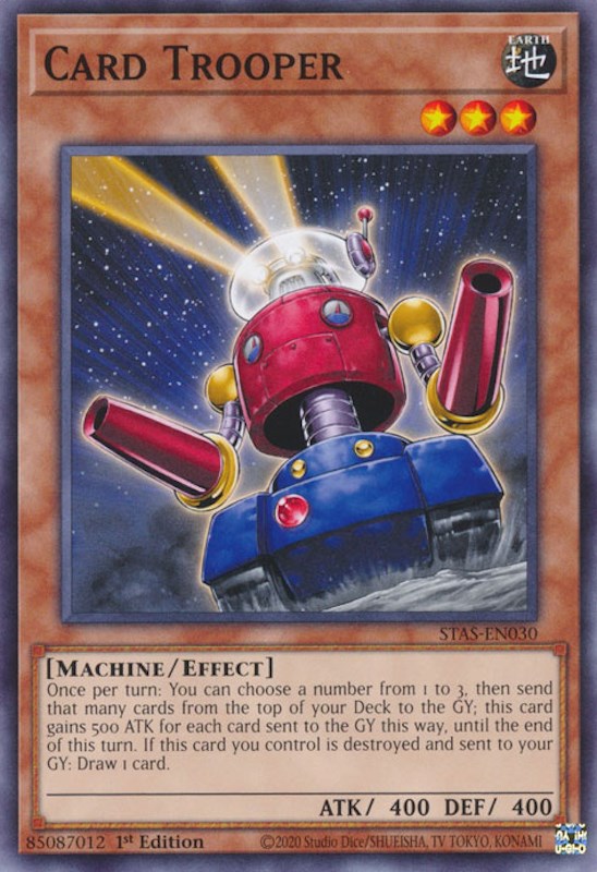 Card Trooper [STAS-EN030] Common | Jomio and Rueliete's Cards and Comics