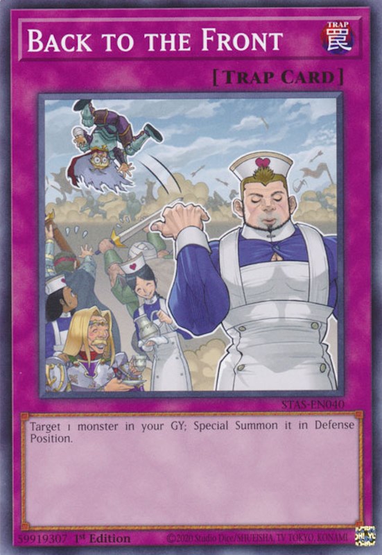 Back to the Front [STAS-EN040] Common | Jomio and Rueliete's Cards and Comics