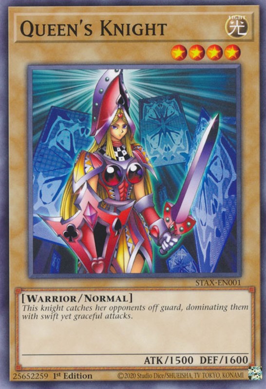 Queen's Knight [STAX-EN001] Common | Jomio and Rueliete's Cards and Comics