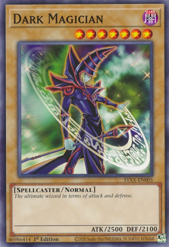 Dark Magician [STAX-EN005] Common | Jomio and Rueliete's Cards and Comics