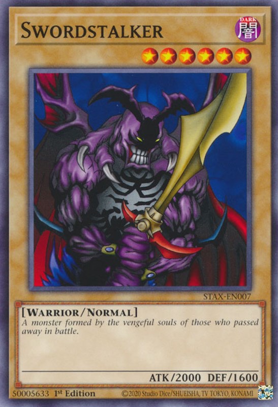 Swordstalker [STAX-EN007] Common | Jomio and Rueliete's Cards and Comics