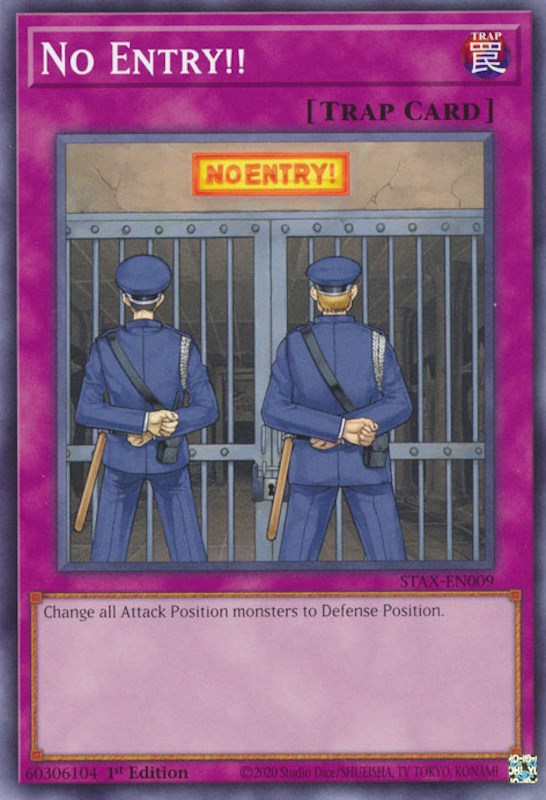 No Entry!! [STAX-EN009] Common | Jomio and Rueliete's Cards and Comics