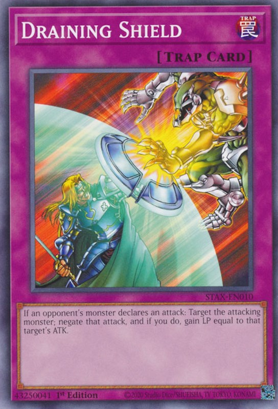 Draining Shield [STAX-EN010] Common | Jomio and Rueliete's Cards and Comics