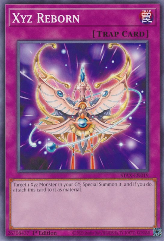 Xyz Reborn [STAX-EN019] Common | Jomio and Rueliete's Cards and Comics